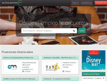 Tablet Screenshot of busquedasrh.com.ar